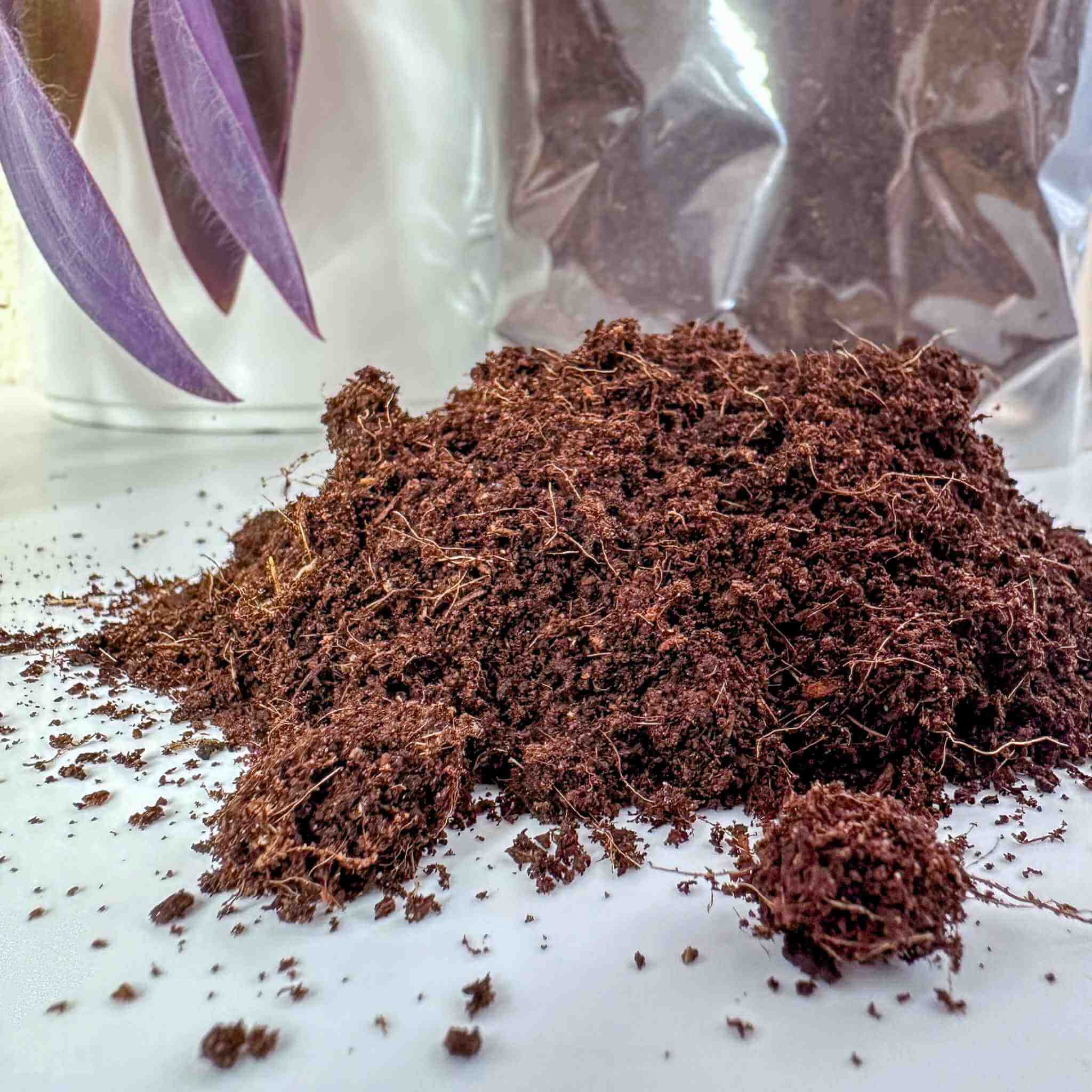 coco coir pile